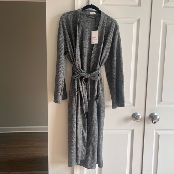 knix Other - Knix Dark Grey Waffle Knit Bathrobe | NWT